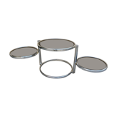 Table basse Leitmotiv Swivel Pays-Bas années 70-80
