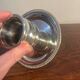 Silver-plated table candlestick