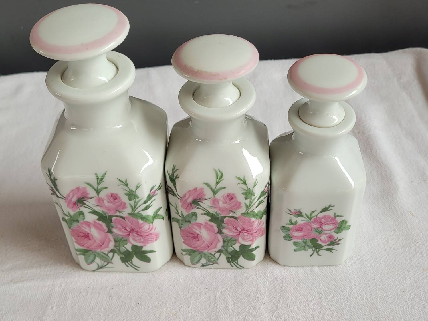 Porcelain bottles