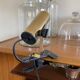 Vintage design gold metal spotlight wall light