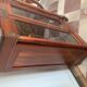 Antique mahogany showcase, early 20th century