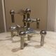 Sculpture modulaire : Lot de 9 bougeoirs Nagel & BMF - 1960