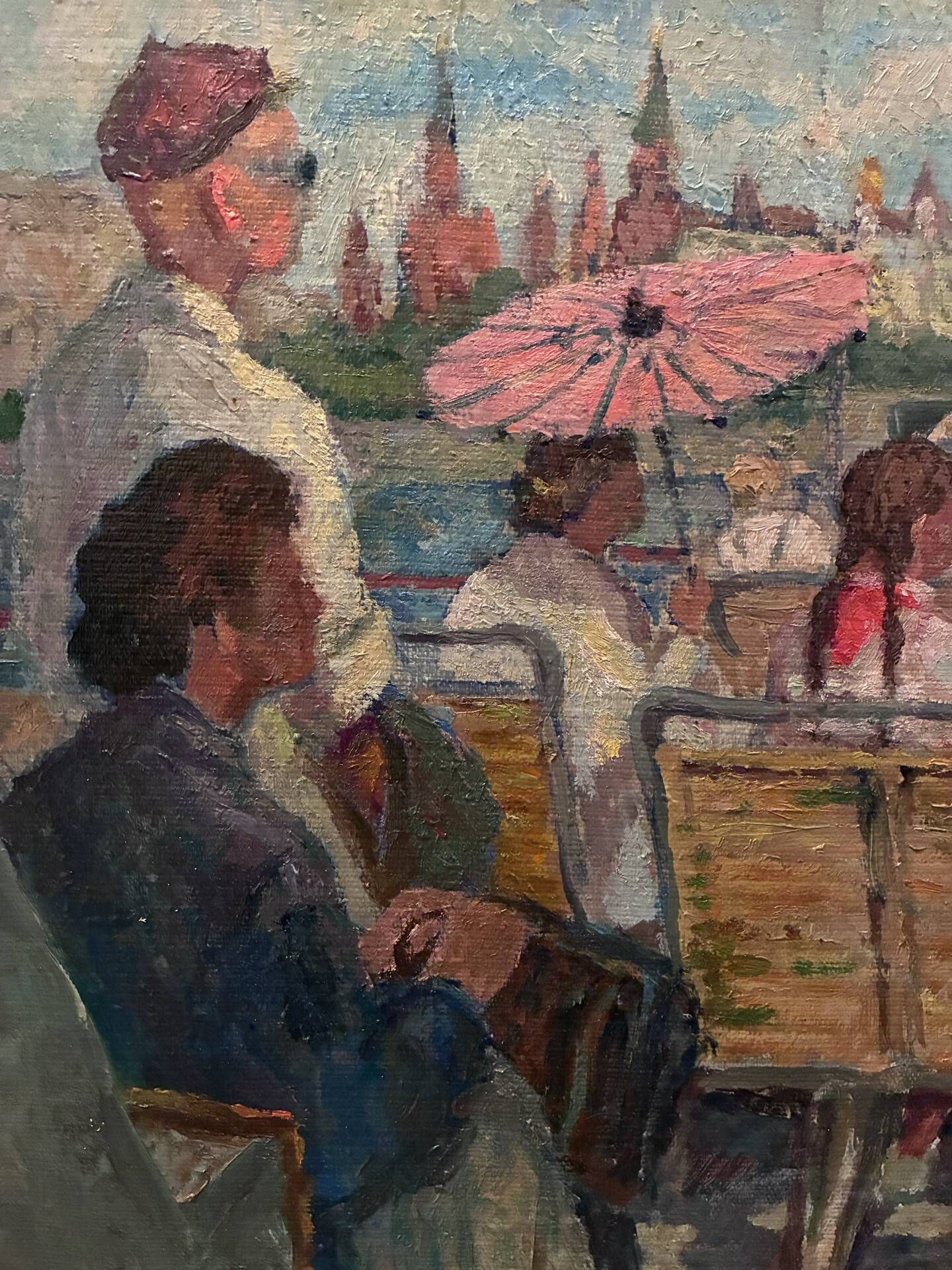 A boat in Moscow, Verigo Anatoly Konstantinovitch