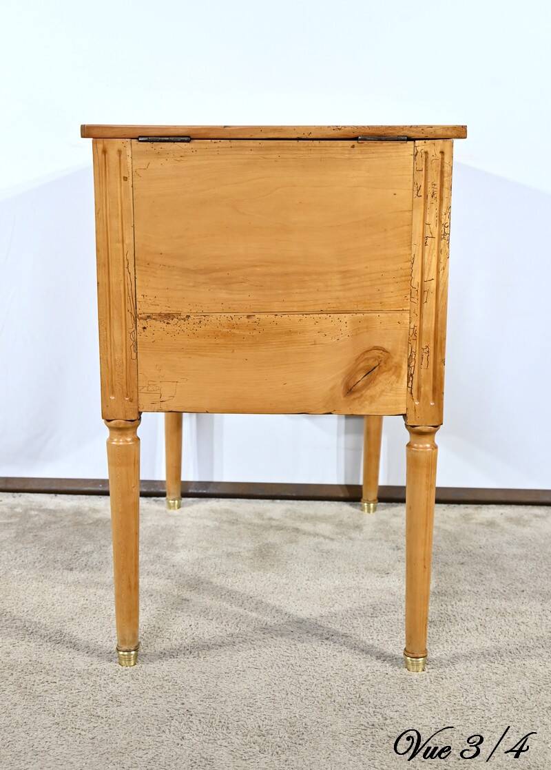 Small Dressing Table in Solid Cherry, Louis XVI Period – Late 18th Century