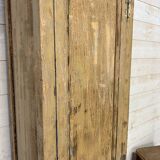 Armoire parisienne en bois patiné 1 porte