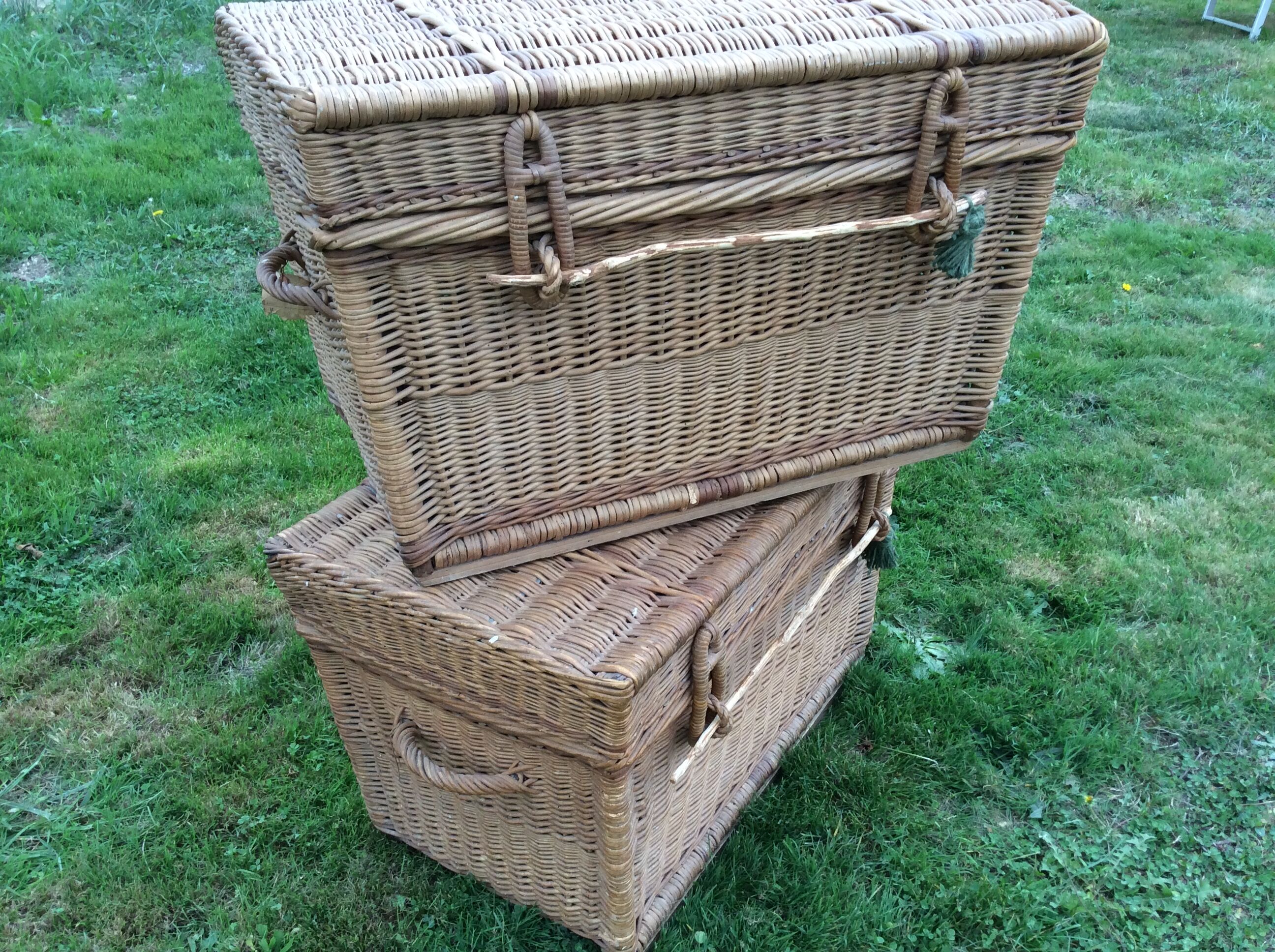 Vintage travel trunks