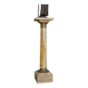 Colonne en onyx fin 19e siècle