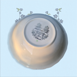 English salad bowl Johnson Brothers model Rose Chintz blue