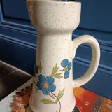 St. Clement blue flower pitcher