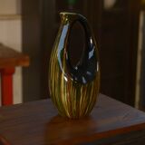Ceramic vase / pitcher signed St Clément 1950's