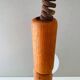 Domus hanging lamp, teak lamp, 80s