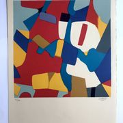 Roland BIERGE, Montfermeil, 1978. Lithographie originale signée au crayon