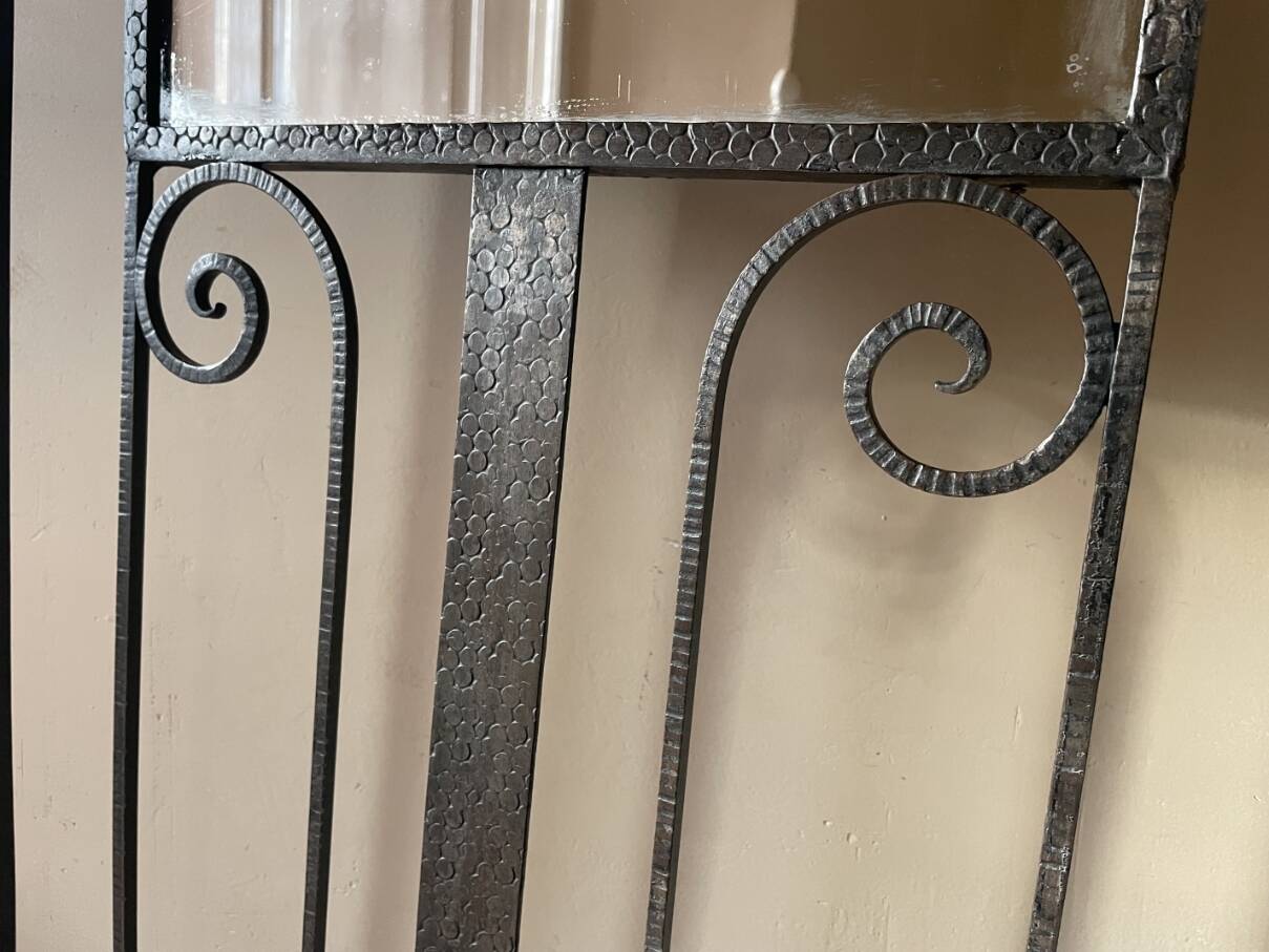 Porte-manteau mural sur pied art déco