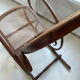 Vintage bentwood rocking chair and canning