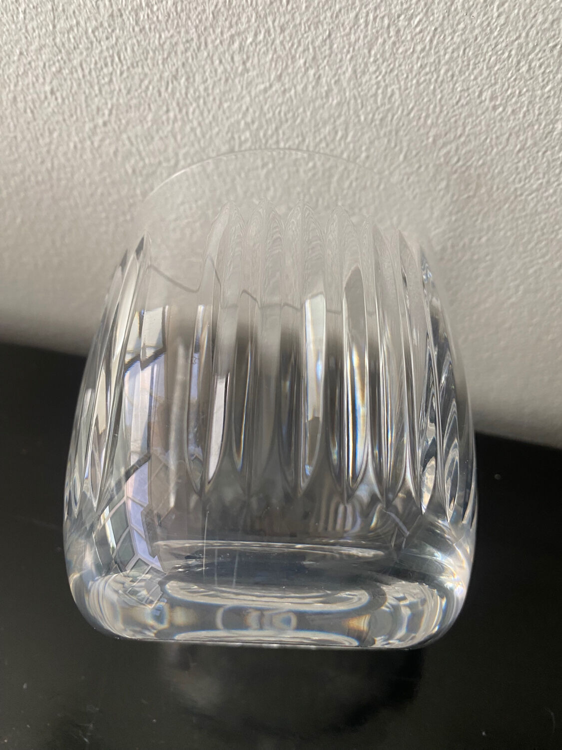 Saint Louis Crystal Glass Goblet Signed