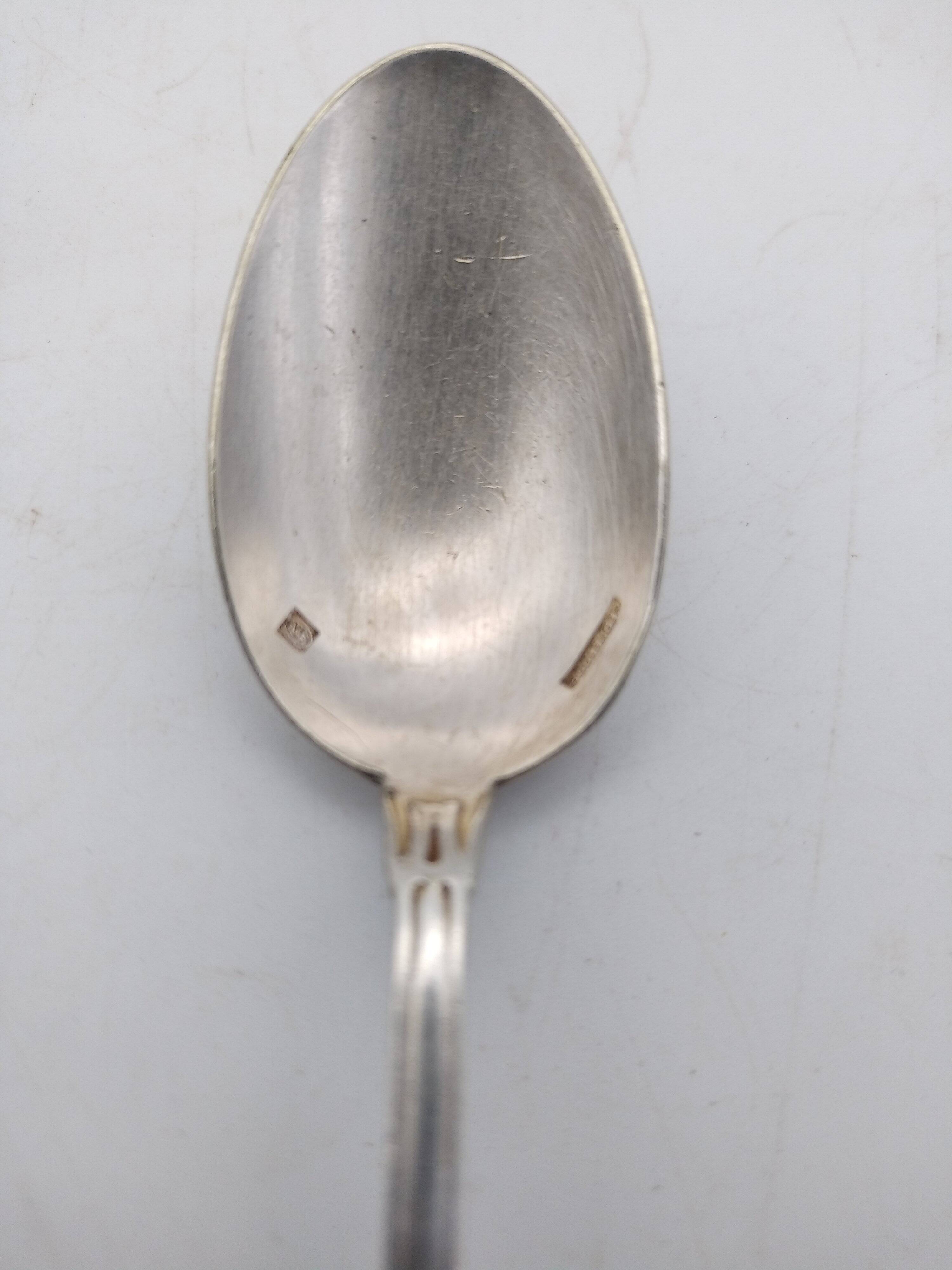 12 teaspoons/moka. 6 Boulenger and 6 laurel marking.