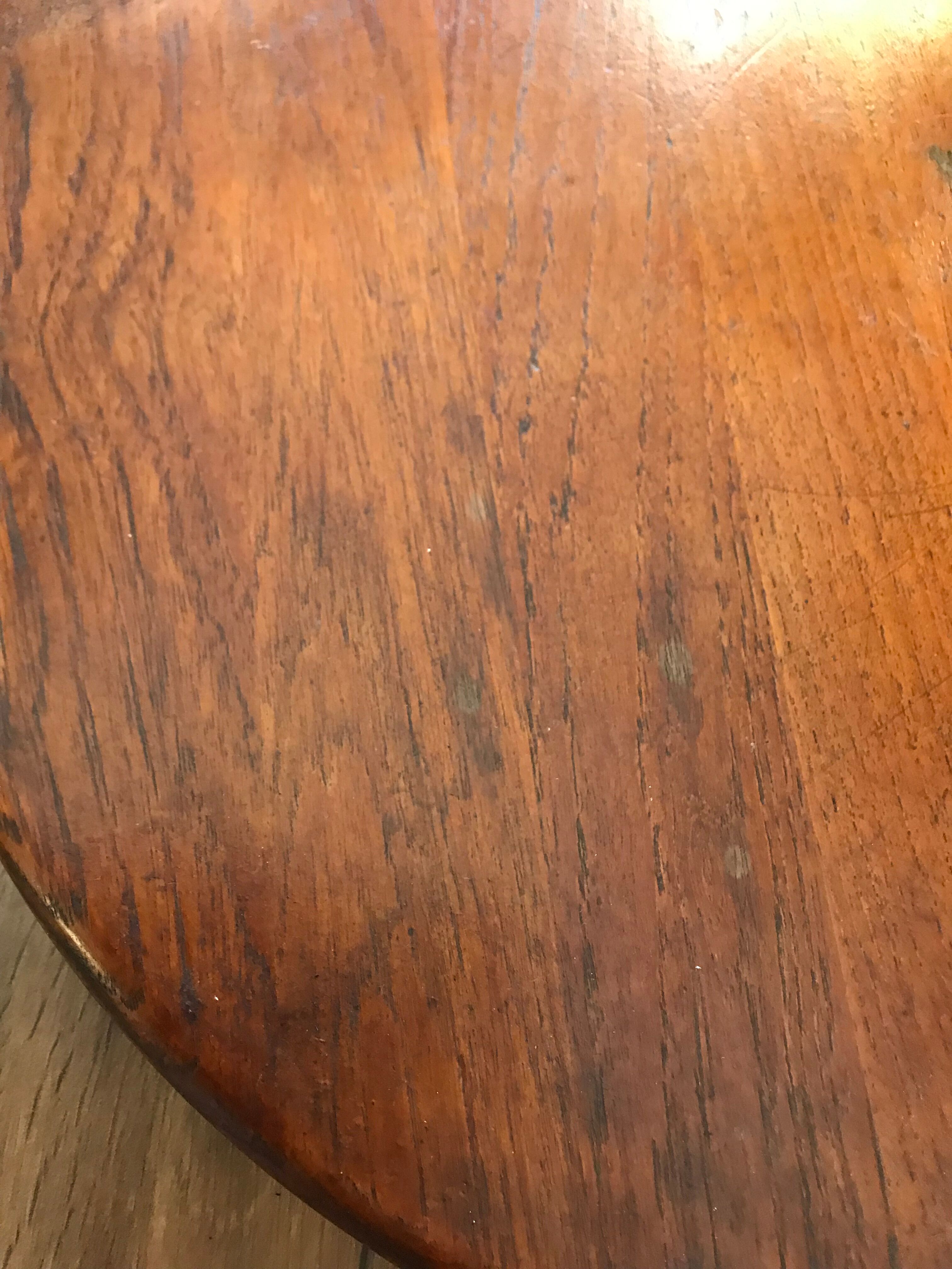 Digsmed Denmark 1970 solid teak turntable