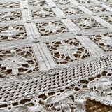 White crochet blanket 160X170