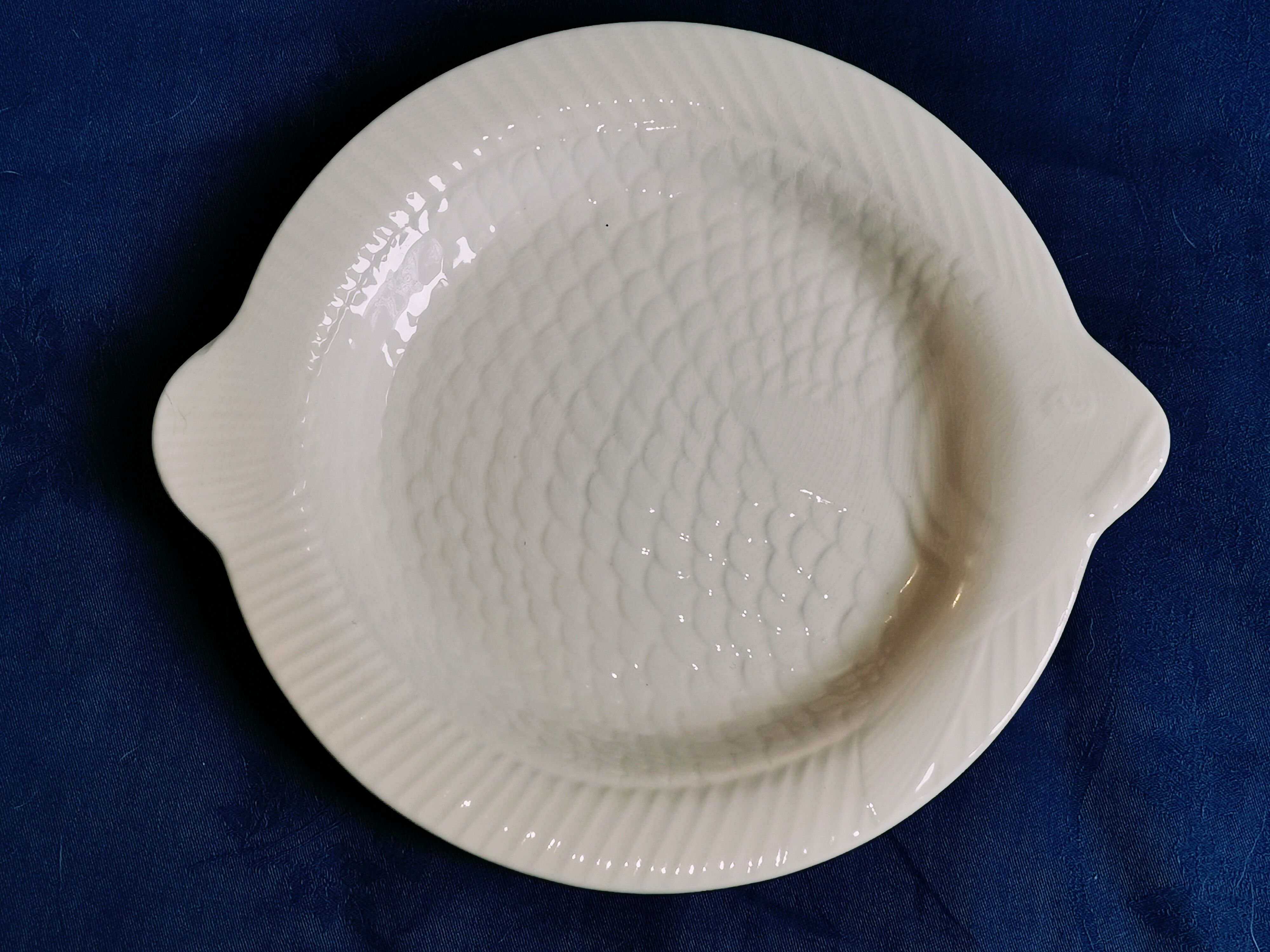 Set de 9 assiettes à poisson Sarreguemines