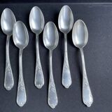 12 Small spoons – Silver plated