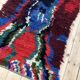 Moroccan Berber carpet Old Azilal 2.2x0.79m