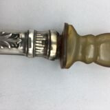 Box of filled silver salad cutlery