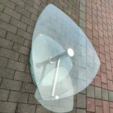 Table basse verre design manhattan Antoine motard