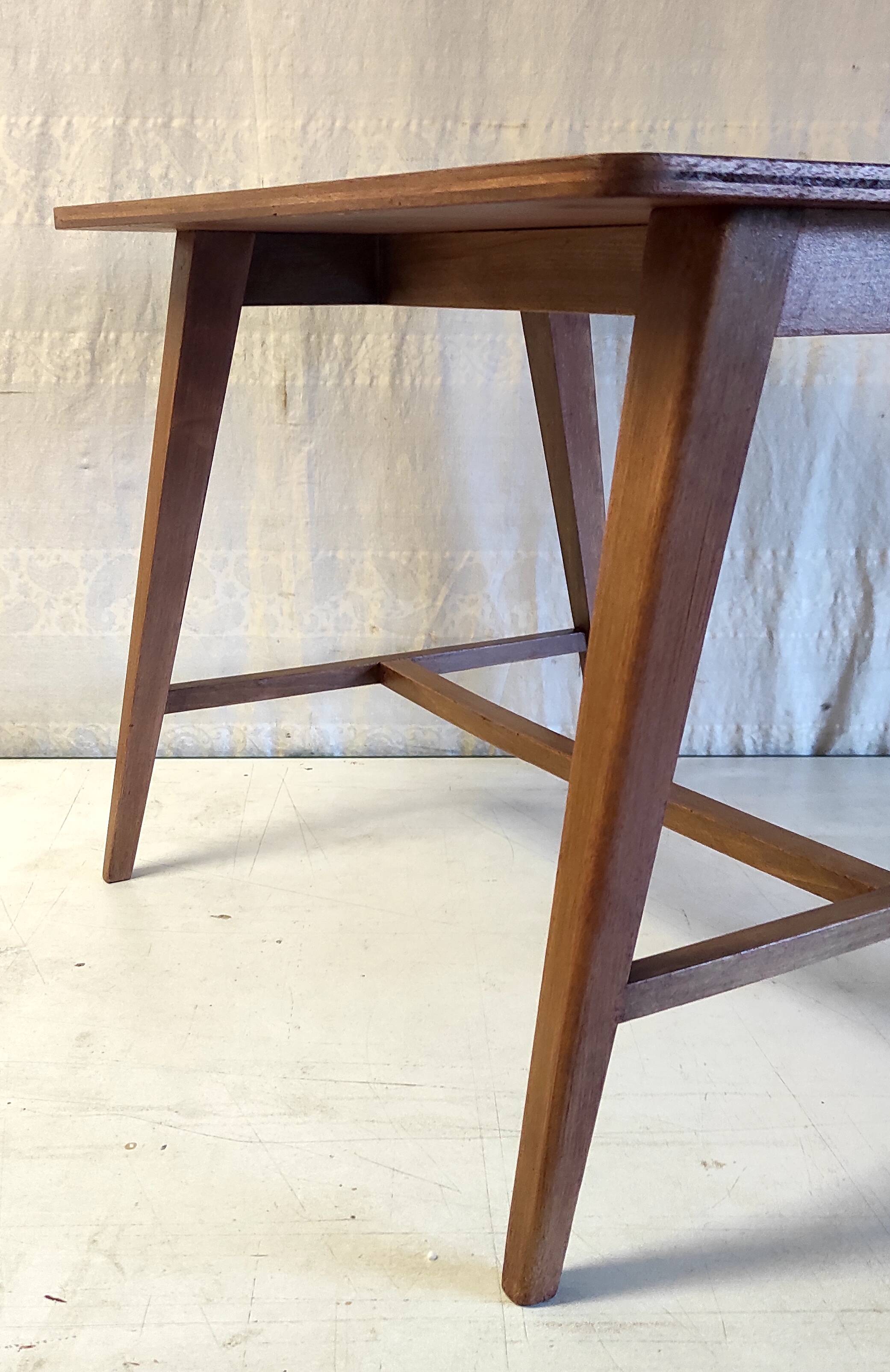 Solid wood coffee table - 1950s/60s