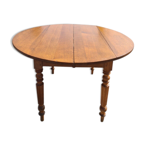 Table 4 pieds en chêne avec 2
