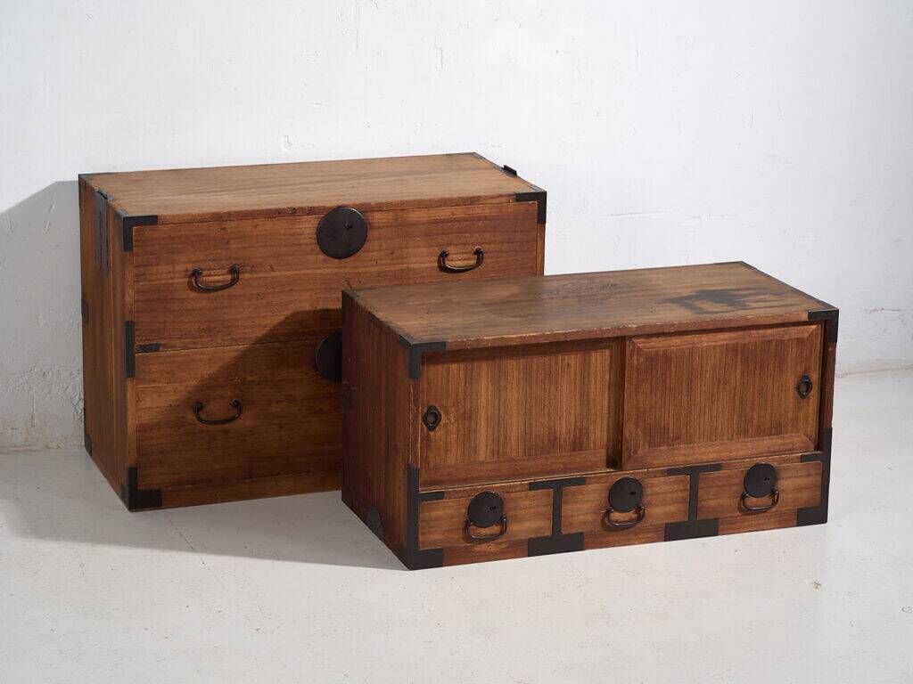 Antique Japanese tansu – Showa period (c.1927) #55