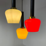 Mid-century Modern Italian Colourful Cascade Pendant Light