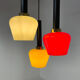 Mid-century Modern Italian Colourful Cascade Pendant Light