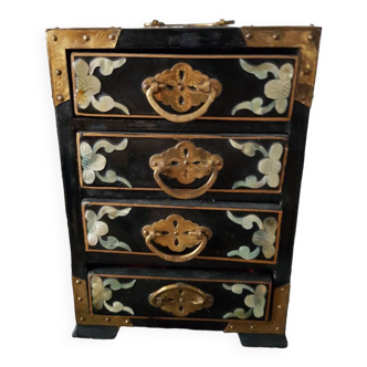 Old chinese jewelry box