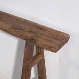 Small antique bench in primitive style (circa 1870) #37