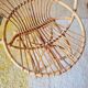 Vintage Shell Chair in Rattan and Bamboo – 1960s