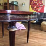 Louis XVI mahogany style dining table