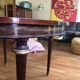 Louis XVI mahogany style dining table