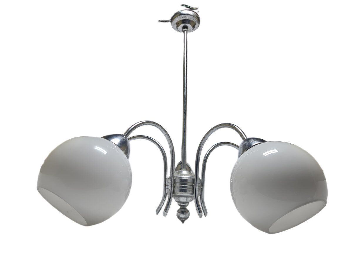 Art Deco style chandelier, Poland, 1970s