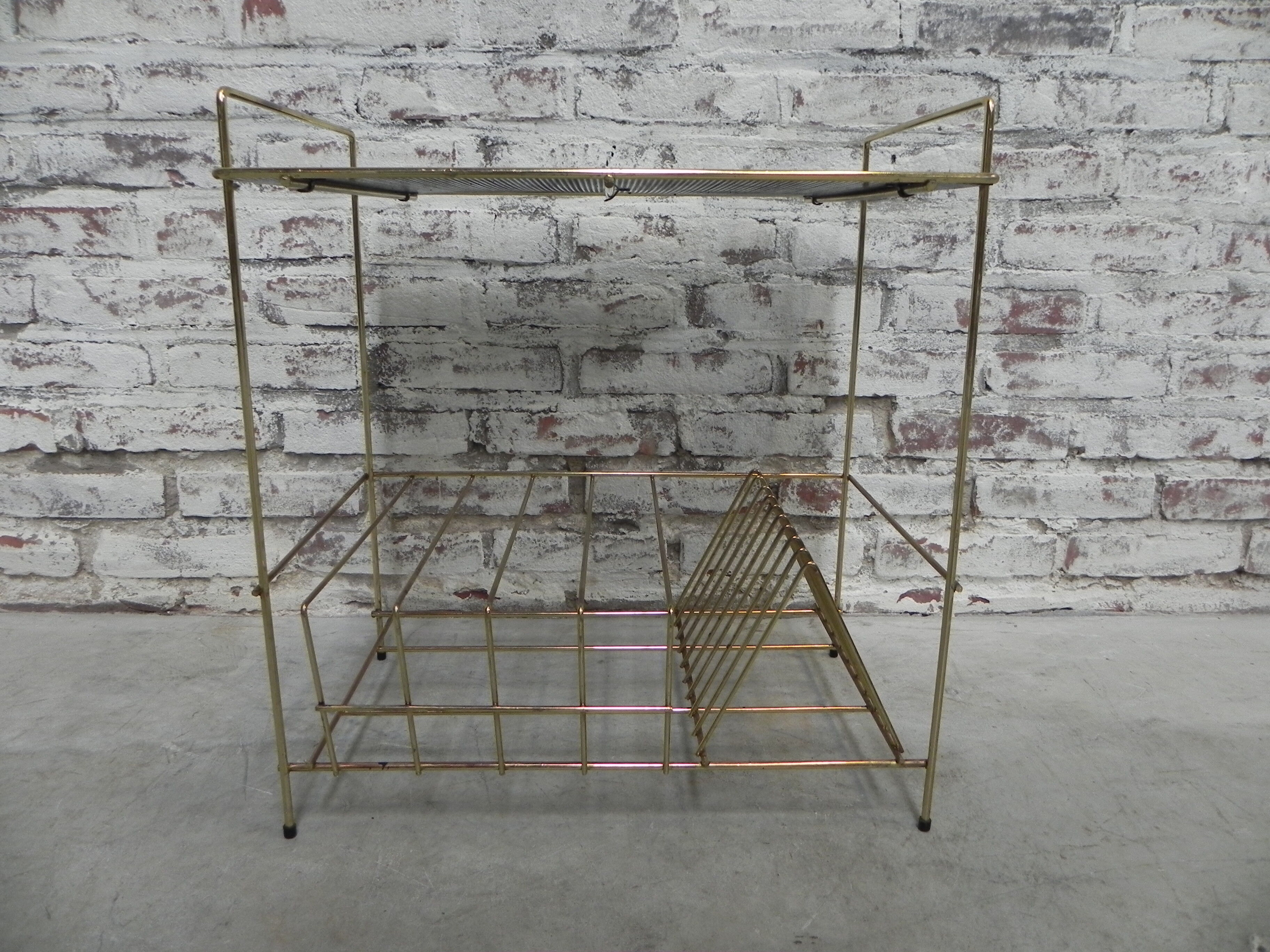 Vintage magazine rack