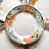 Assietets à dessert années 80