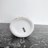 Vintage cone vase in the shape of a pink and white bird