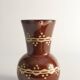 Brown Ceramic Pitcher or Vase by Andersson & Johansson, Höganäs, Sweden, 1920s