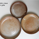 Set of trundle sandstone dishes