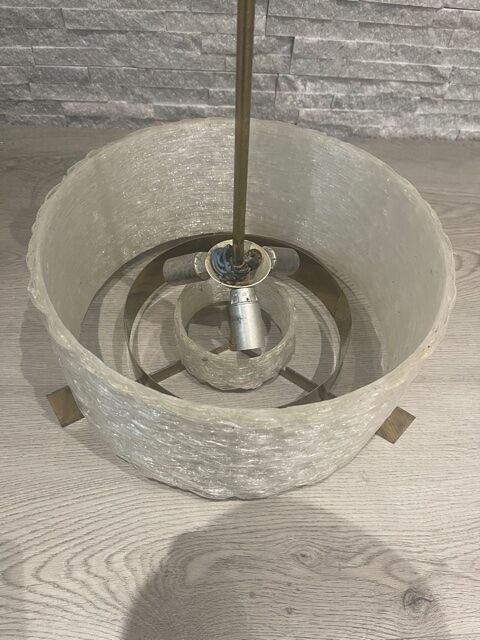 Vintage plexi chandelier lucite