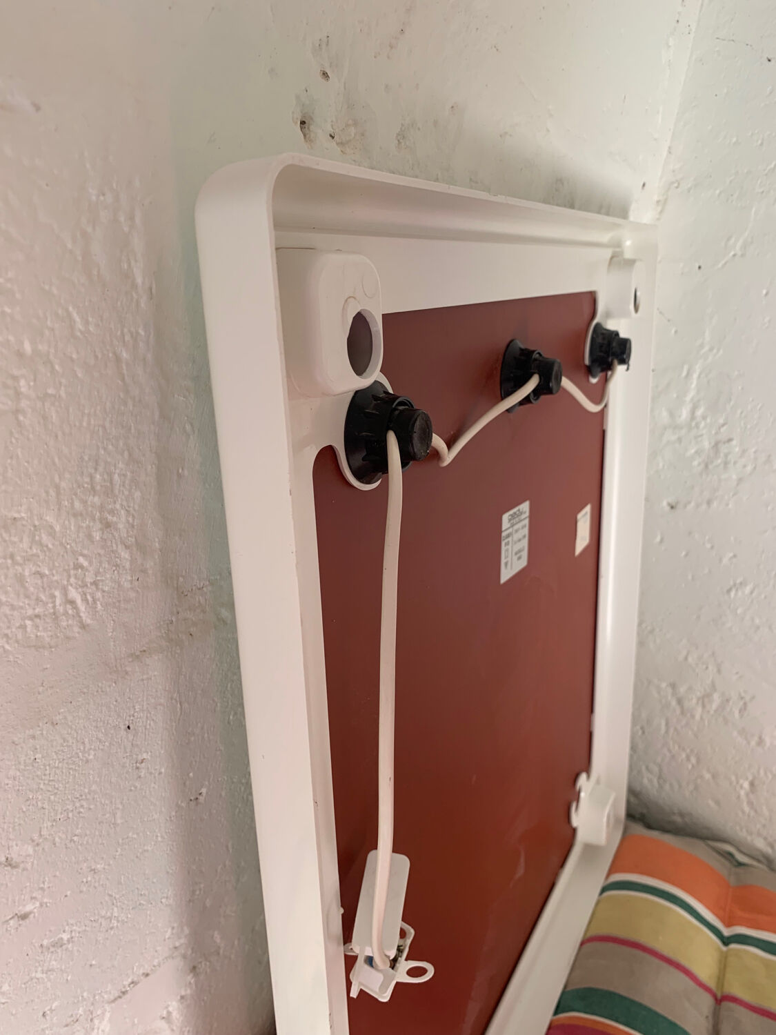 Gedy illuminating mirror italian design vintage