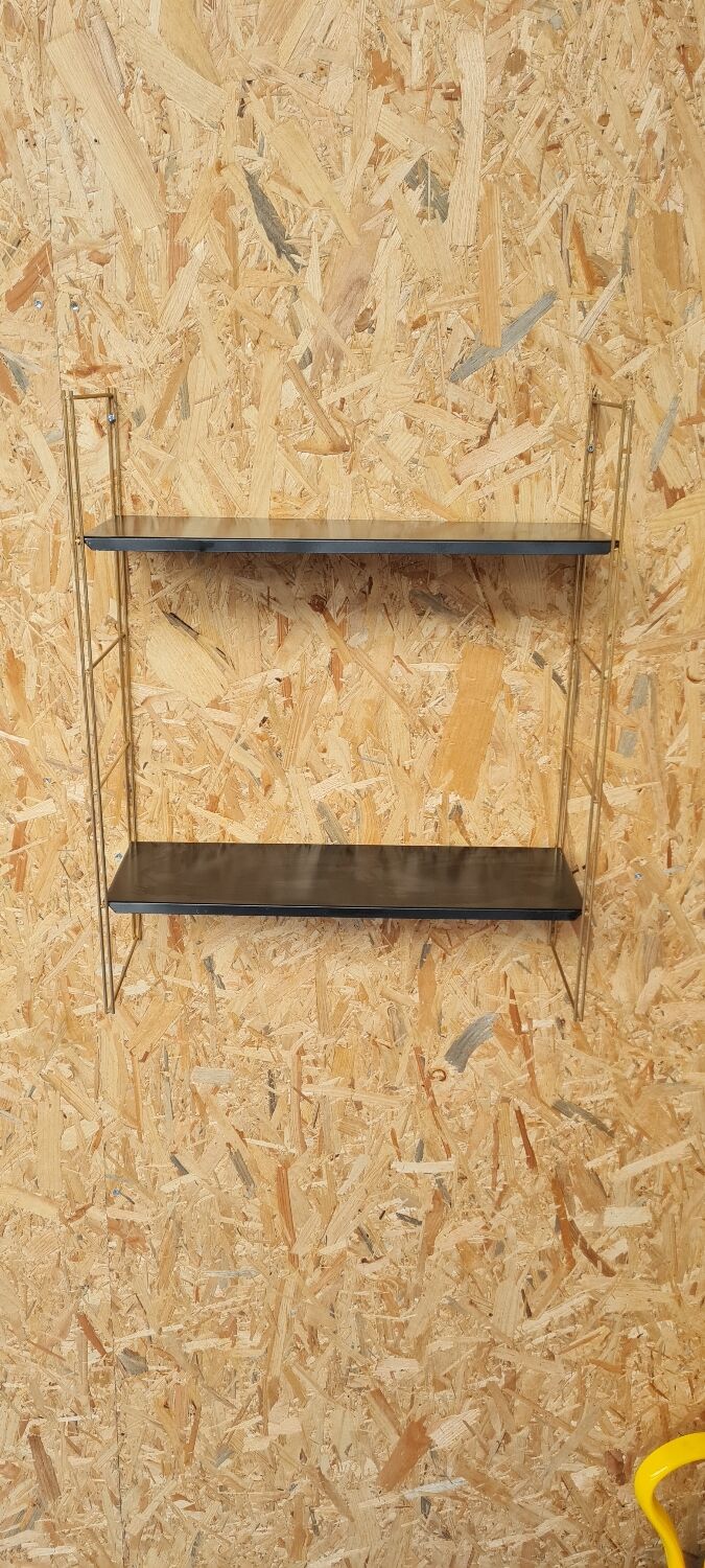 Wall shelf string 1960