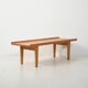 Oak bench model “Novett”
