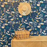 Rattan suitcase