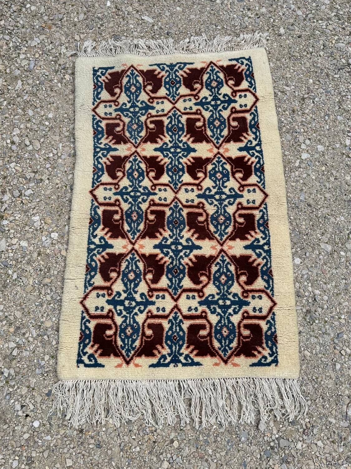 Handmade Tunisian rug