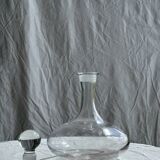Flared decanter with round cap